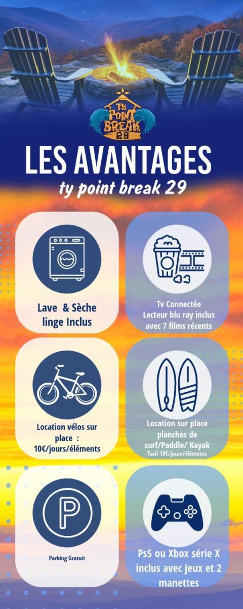 Ty Point Break 29 Apartment Quimper Ngoại thất bức ảnh